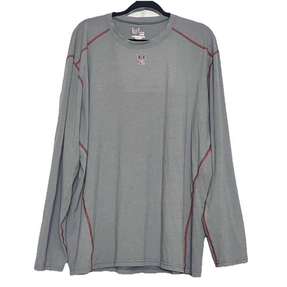 Men's Drifire FR Long Sleeve Flame Resistant Crew Neck Shirt Gray Work Size 4XL